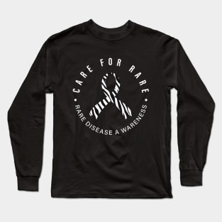 Care About Rare Disease Awareness Long Sleeve T-Shirt